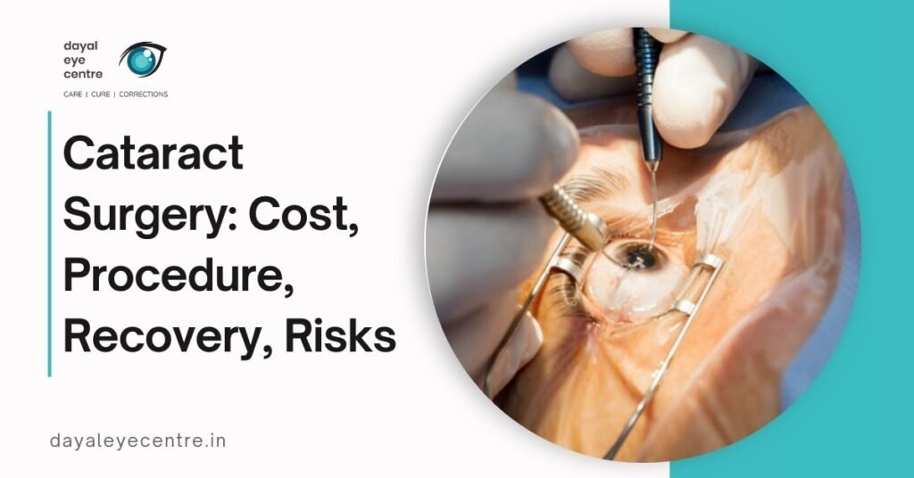 Cataract Surgery: Cost, Procedure, Recovery & Risks Explained