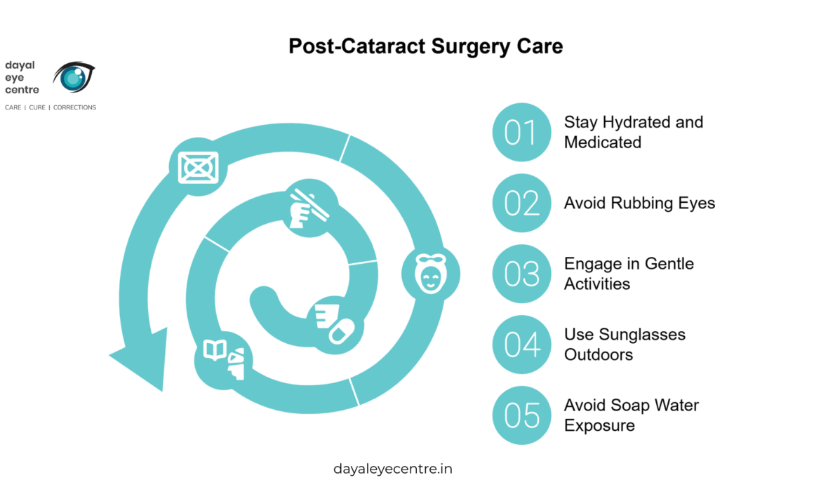 Post Cataract surgery care 