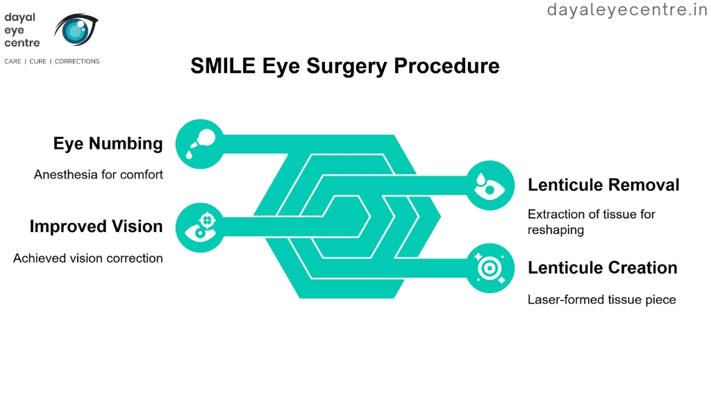 Smile eye surgery procedure