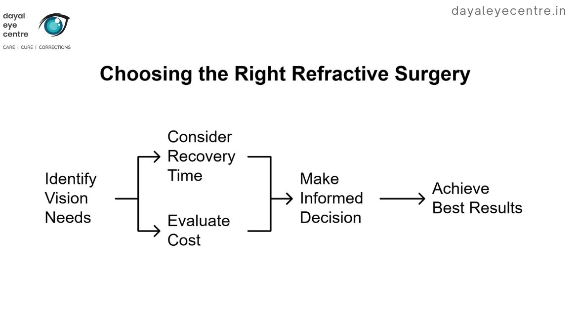Choosing the right refractive surgery
