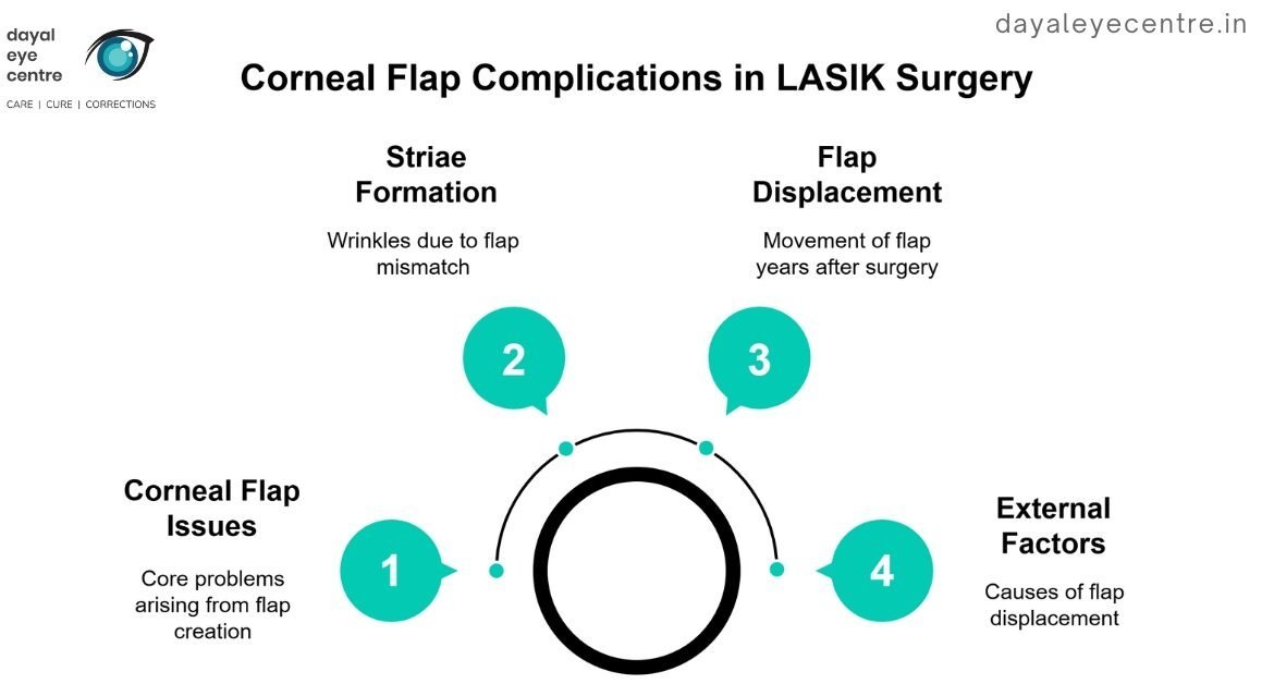 Corneal Flap complication in Lasik surgery