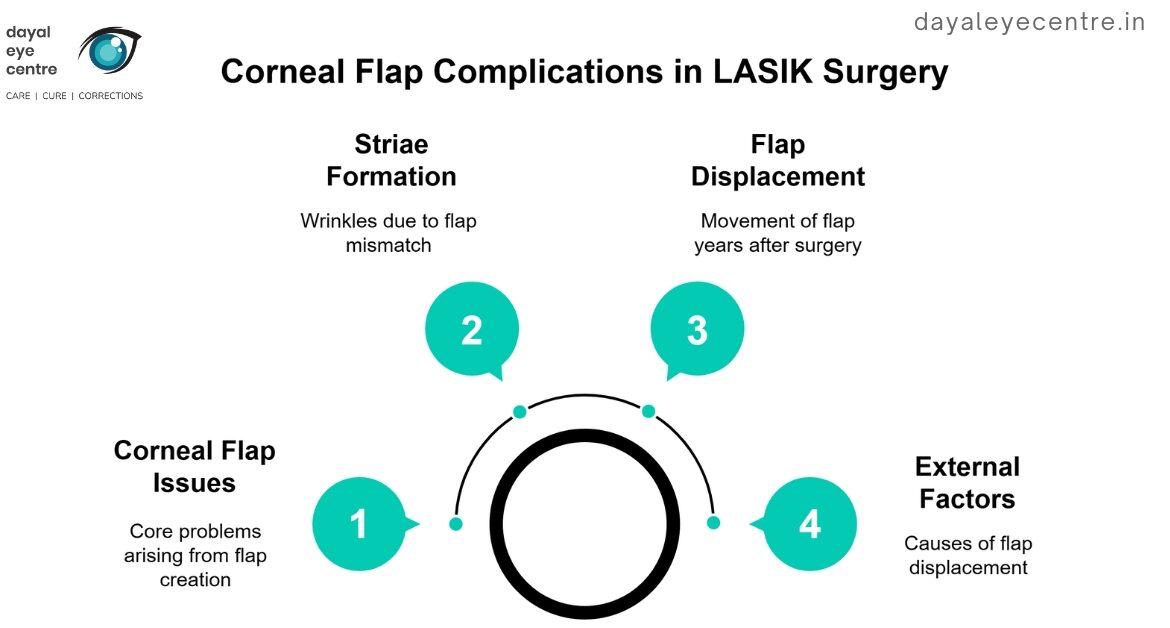 Corneal Flap complication in Lasik surgery