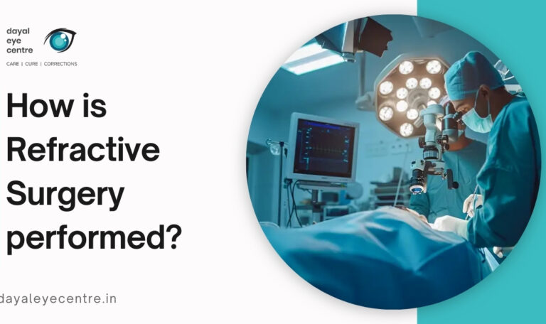 How is Refractive Surgery performed?