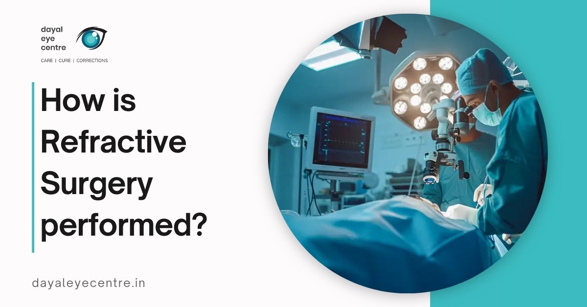 How is Refractive Surgery performed?