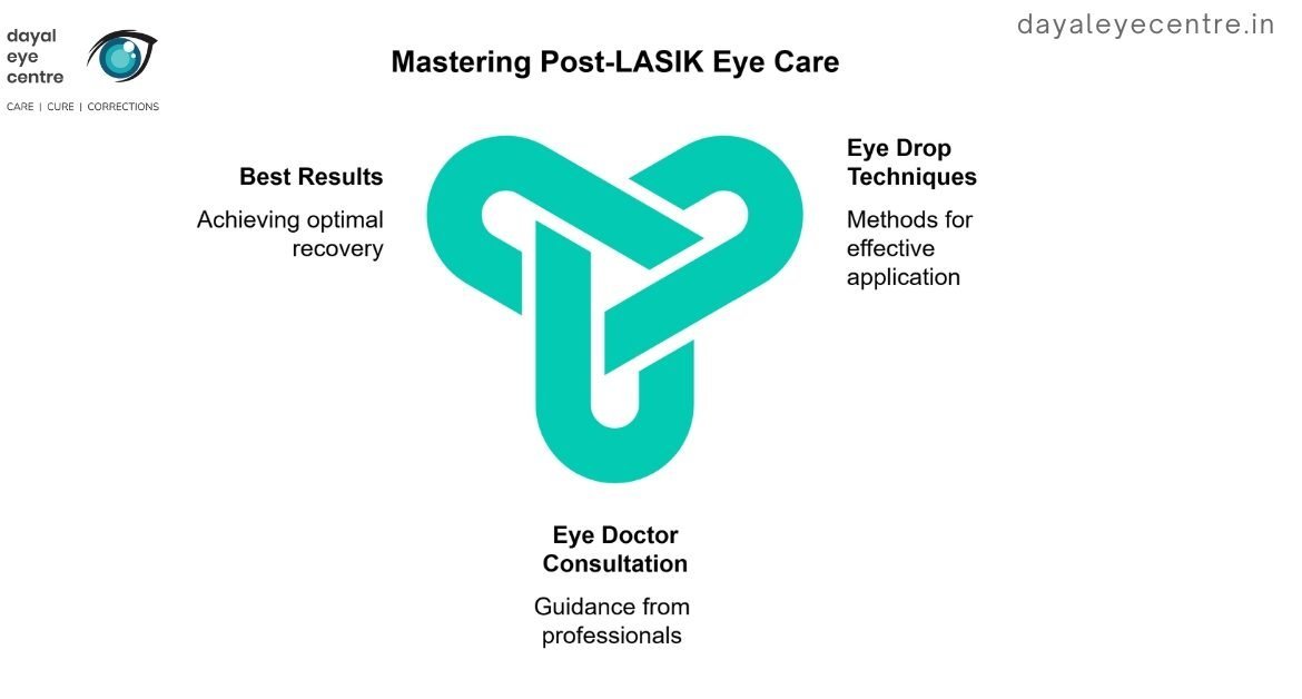 Mastering post lasik eye care