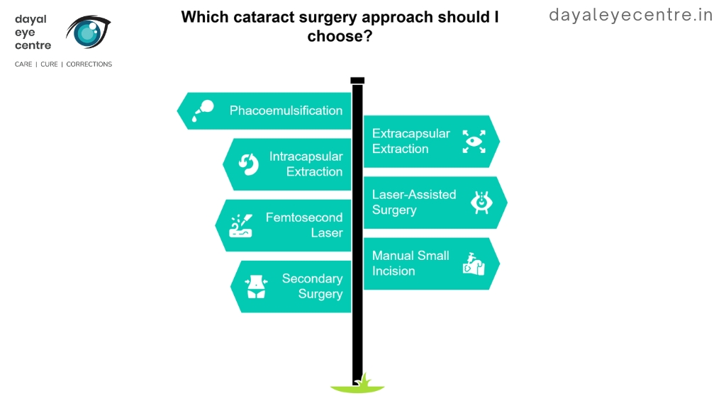 Which cataract surgery approach should i choose?