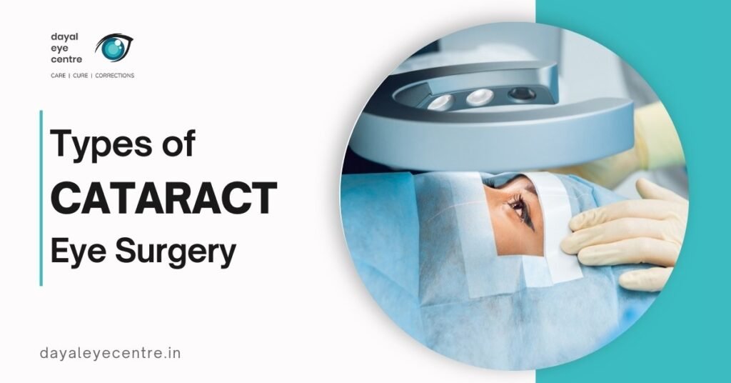 Types of Cataract Surgery - Dayal Eye Centre