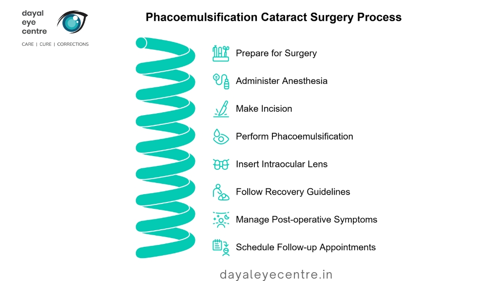 phacoemulsification cataract surgery process