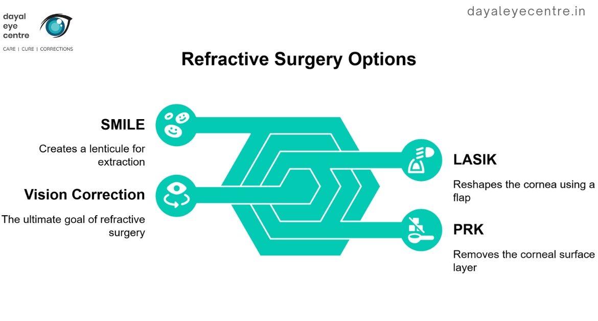 Refractive surgery Options