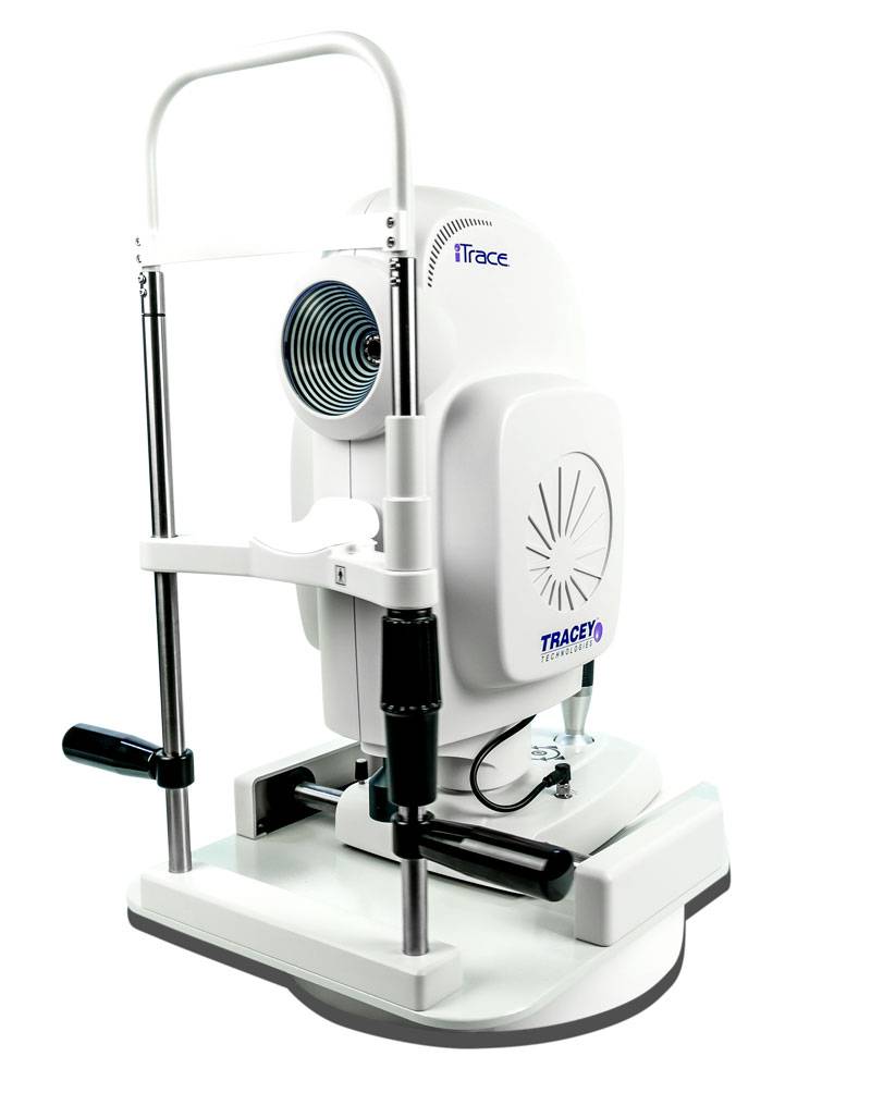 iTrace advanced diagnostic device for corneal topography and eye measurements