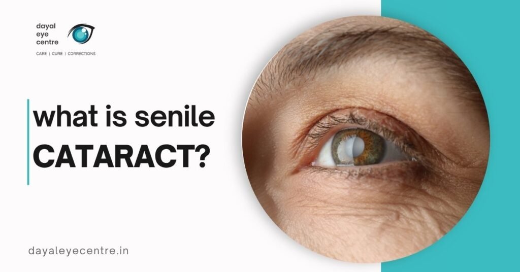 What is Senile Cataract?