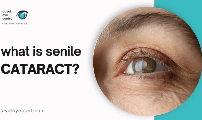 what is senile CATARACT