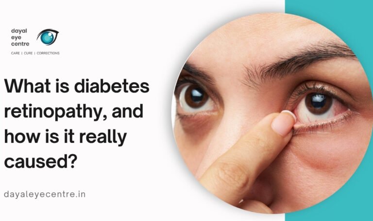 What is diabetes retinopathy, and how is it really caused