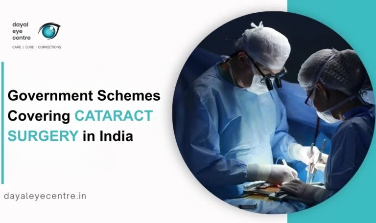 Government Schemes For Cataract Surgery in India