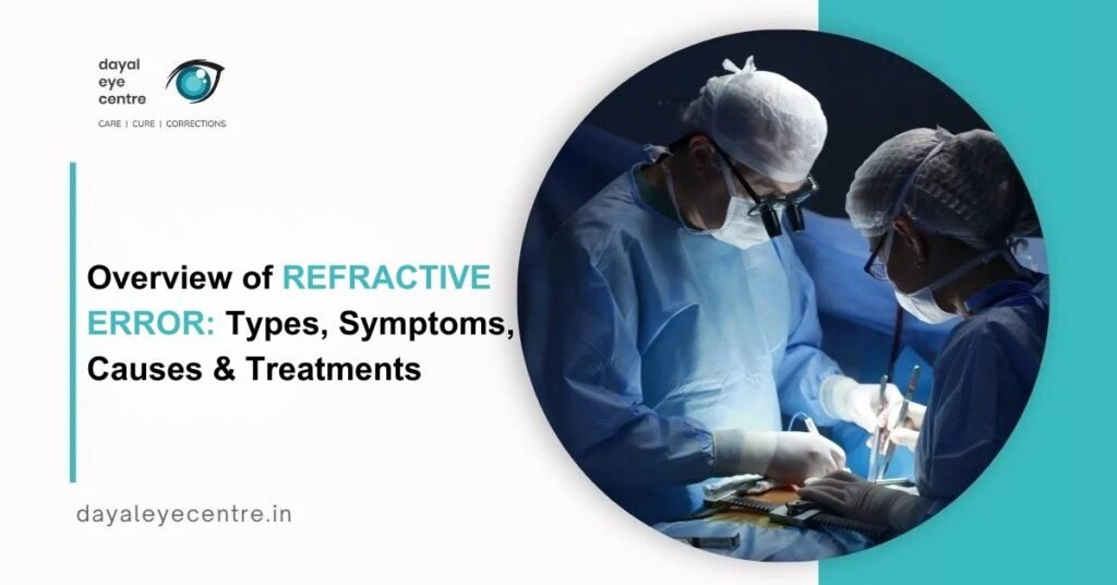Overview of Refractive Error: Types, Symptoms, Causes & Treatments