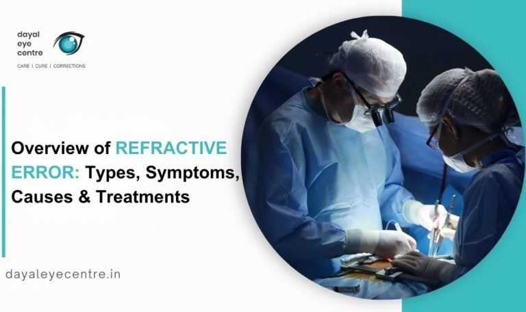 Refractive Error Types, Symptoms, Causes & Treatments