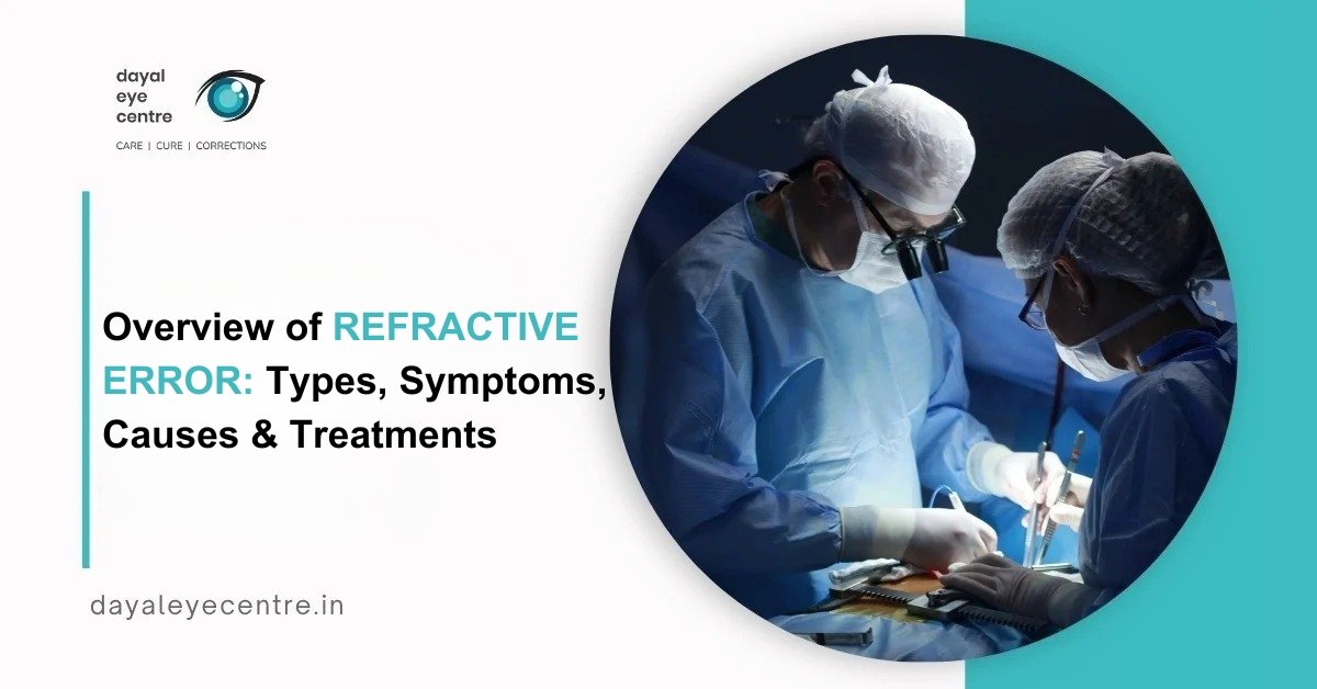 Refractive Error Types, Symptoms, Causes & Treatments