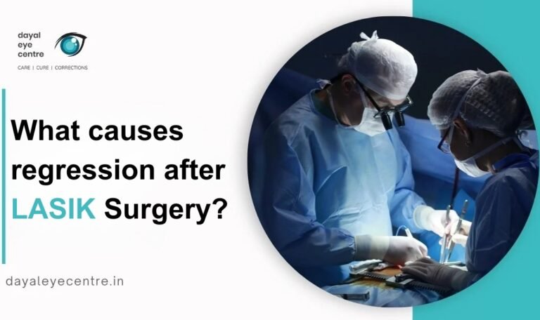 what causes regression after lasik