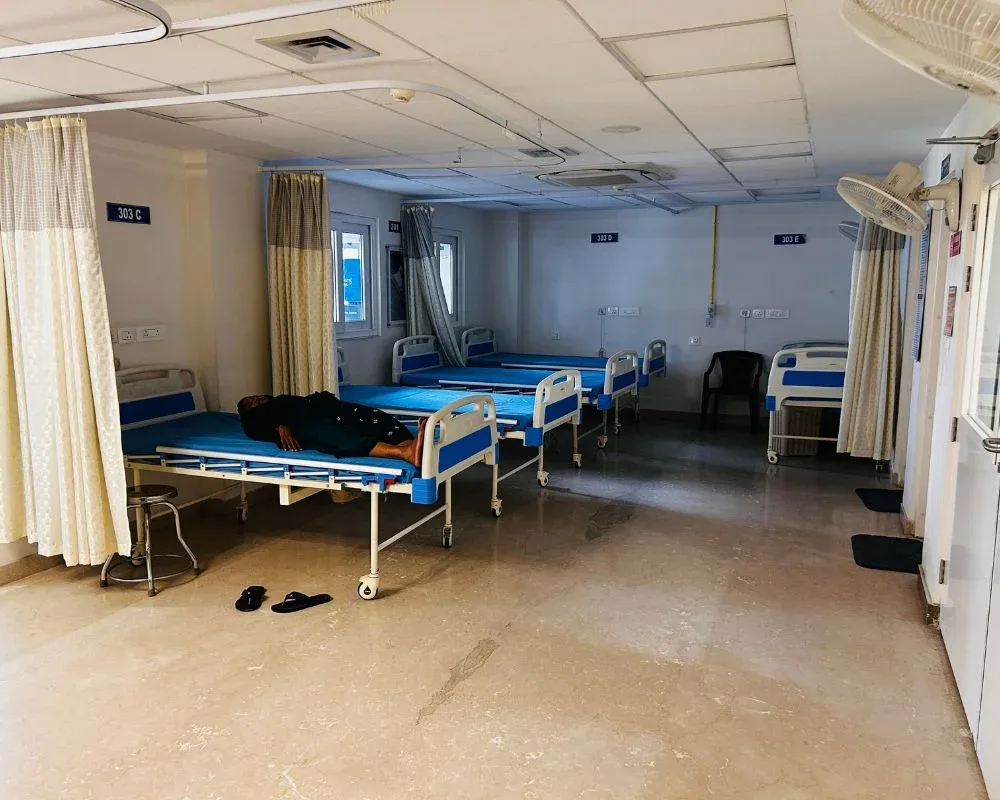 In-patient ward — recovery beds