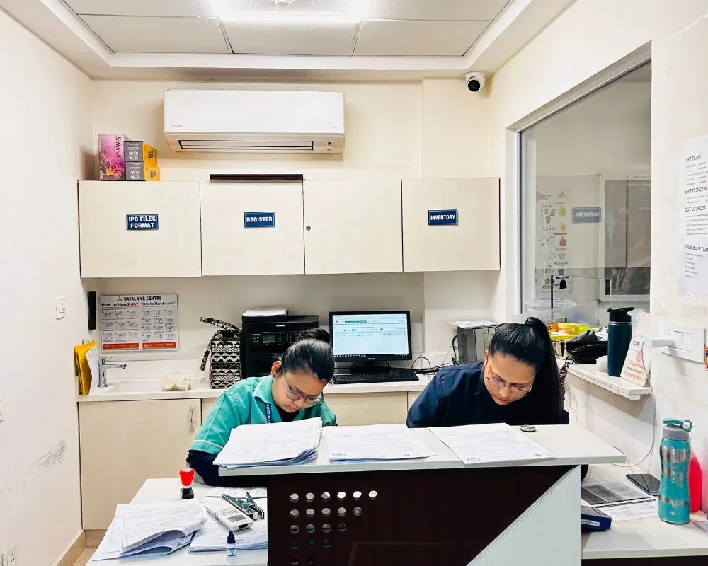 Nursing station — IPD records