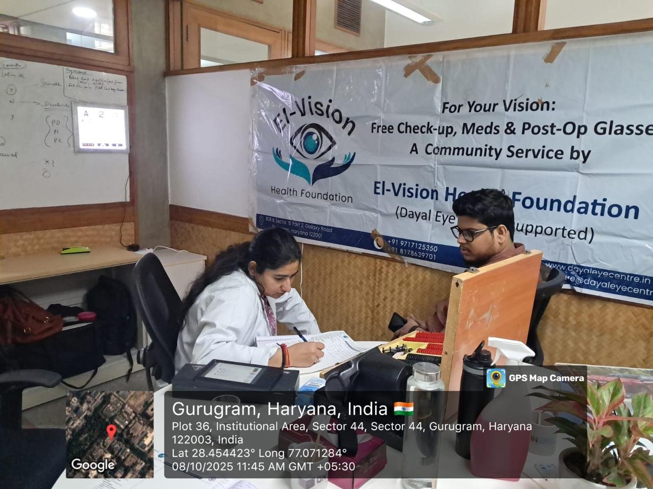 Community outreach in Gurugram
