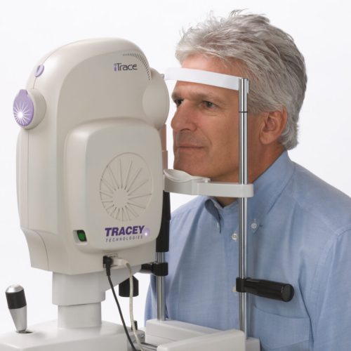 Precision in Vision Correction- Patient-at-iTrace-1024×805 Precision in Vision Correction